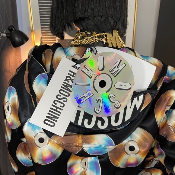 Moschino x H&M Limited Edition CD Unisex Bomber Jacket - Picture 12 of 14